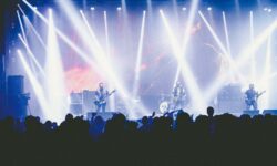 Konzertbühne eines Festivals